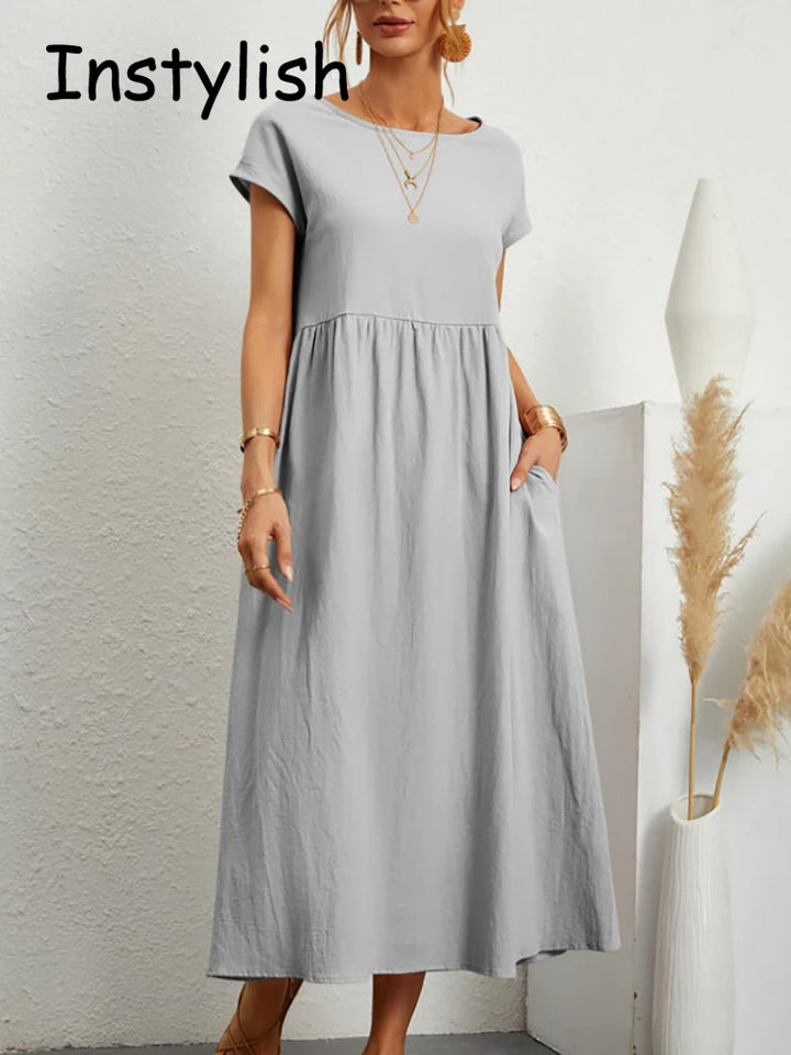 Elegante maxi-jurk