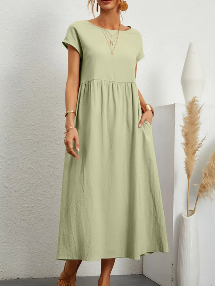 Elegante maxi-jurk