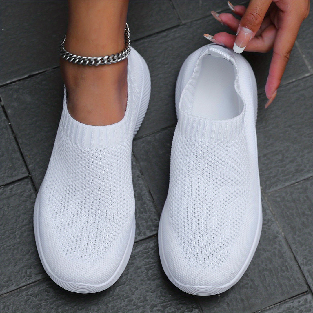 Enkle slip-on sneakers voor dames