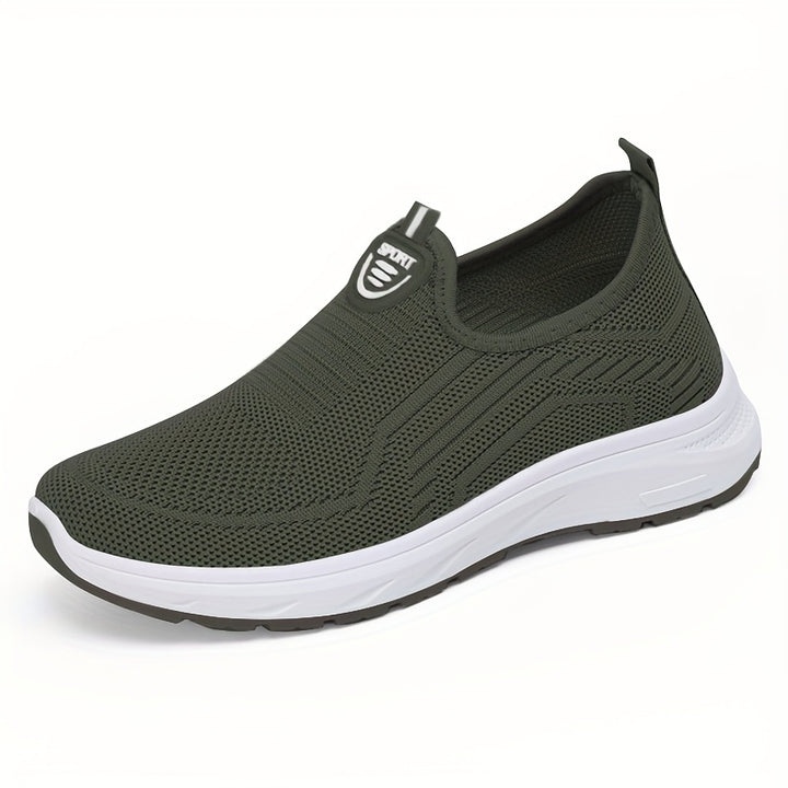 Veloura - Ademende effen slip-on modeschoenen