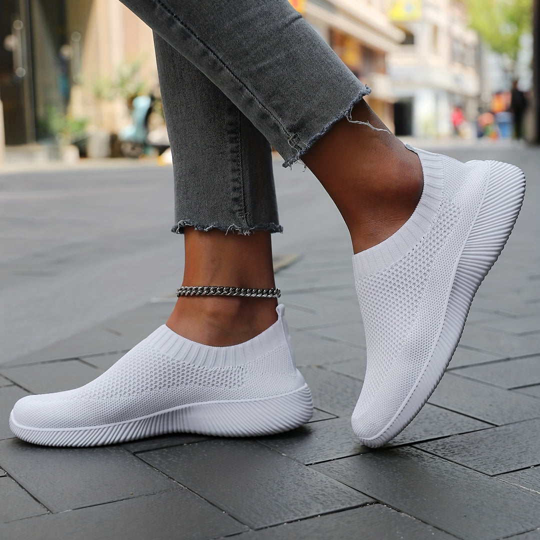 Enkle slip-on sneakers voor dames