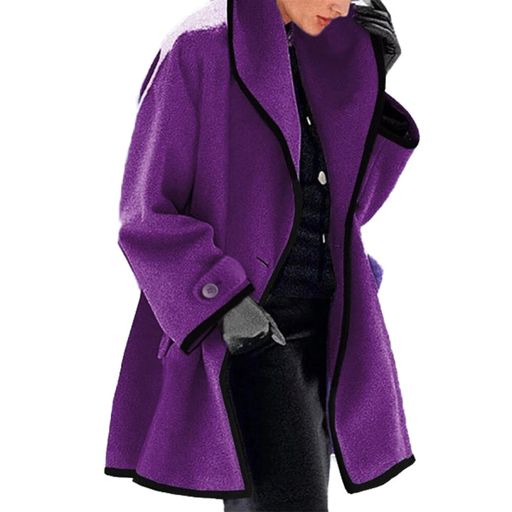 Dames Baggy Trenchcoat met Capuchon