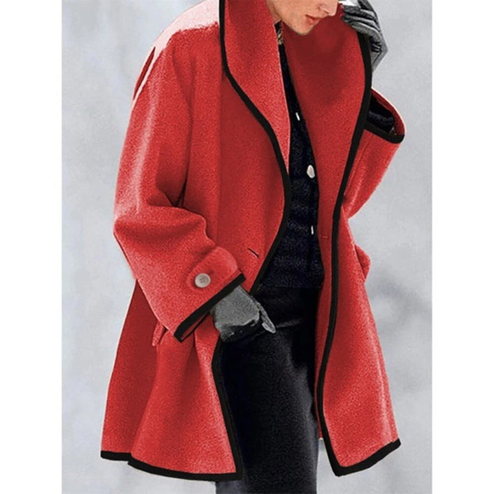 Dames Baggy Trenchcoat met Capuchon